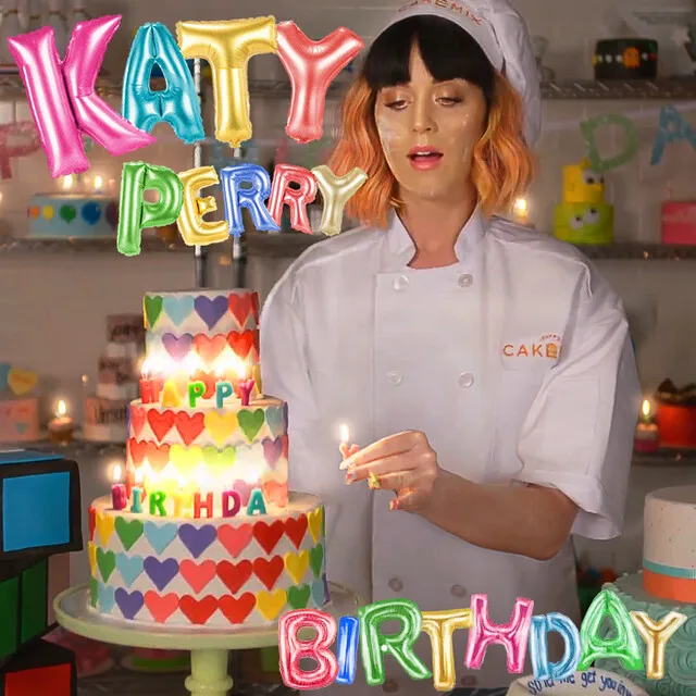 cover de la chanson birthday de Katy Perry