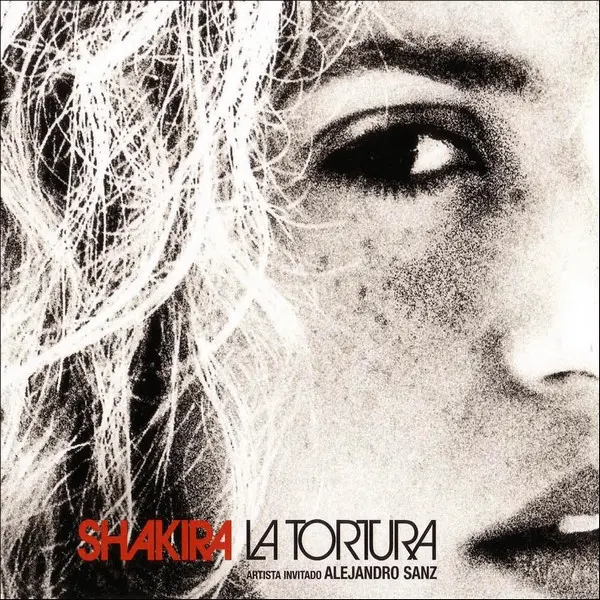 photo de shakira sur la cover de son titre la tortura